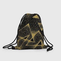 Мешок для обуви Triangle yellow with dots