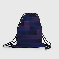 Рюкзак-мешок Color blue square, цвет: 3D-принт