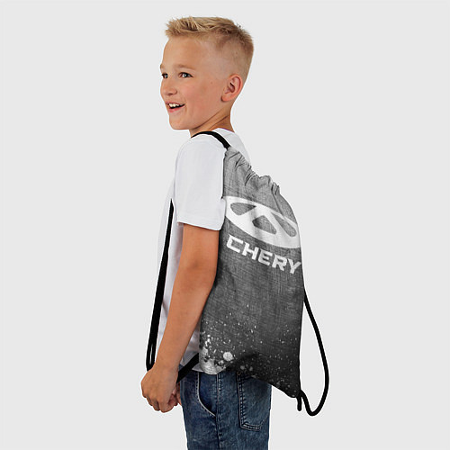 Мешок для обуви Chery - grey gradient / 3D-принт – фото 3