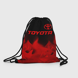 Рюкзак-мешок Toyota - red gradient посередине, цвет: 3D-принт