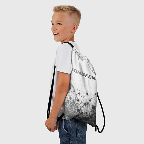 Мешок для обуви Dongfeng - white gradient посередине / 3D-принт – фото 3