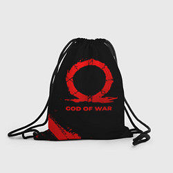 Рюкзак-мешок God of War - red gradient, цвет: 3D-принт