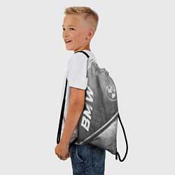 Рюкзак-мешок BMW - grey gradient вертикально, цвет: 3D-принт — фото 2