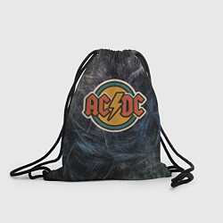 Рюкзак-мешок ACDC логотип олдскул, цвет: 3D-принт