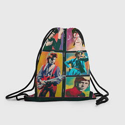 Мешок для обуви David Bowie vintage collage