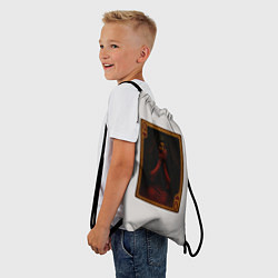 Рюкзак-мешок Королева воров: дама червей, цвет: 3D-принт — фото 2