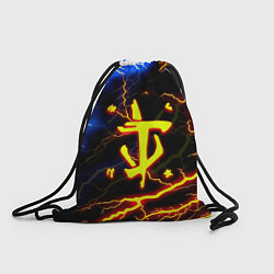 Рюкзак-мешок Doom молнии шторм, цвет: 3D-принт