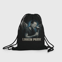 Рюкзак-мешок Chester Bennington - Angel, цвет: 3D-принт