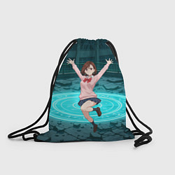 Рюкзак-мешок Радостная Сиратори Айра в прыжке, цвет: 3D-принт