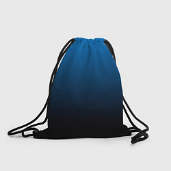 Рюкзак-мешок Blue gradient, цвет: 3D-принт
