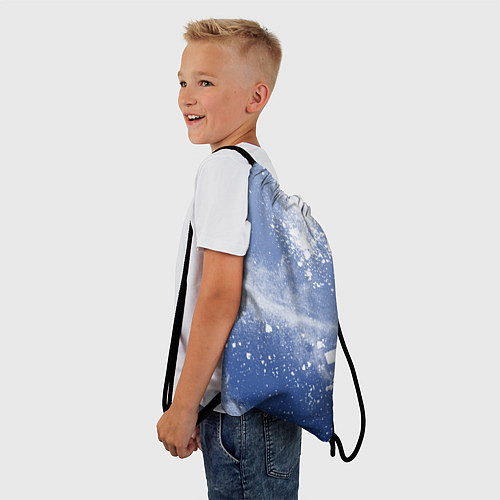 Мешок для обуви Снежки попали в тебя / 3D-принт – фото 3