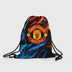Рюкзак-мешок Манчестер Юнайтед огонь битва, цвет: 3D-принт