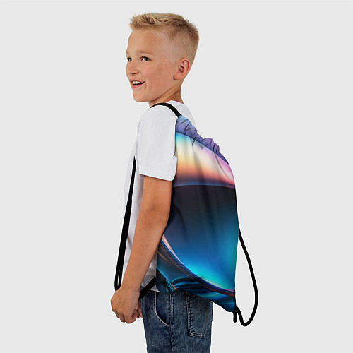 Мешок для обуви Галактический шар / 3D-принт – фото 3