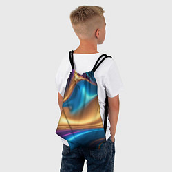Рюкзак-мешок Сплавы разноцветные, цвет: 3D-принт — фото 2