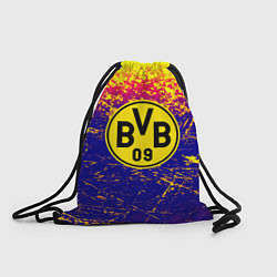 Рюкзак-мешок Borussia краски, цвет: 3D-принт