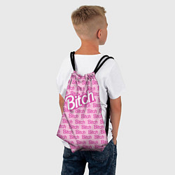 Рюкзак-мешок Bitch Barbie, цвет: 3D-принт — фото 2
