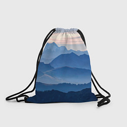 Рюкзак-мешок Горы, цвет: 3D-принт