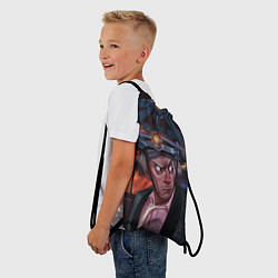Рюкзак-мешок Emmett Lathrop Brown, цвет: 3D-принт — фото 2