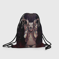 Рюкзак-мешок Хранительница леса, цвет: 3D-принт