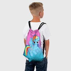 Рюкзак-мешок My Little Pony, цвет: 3D-принт — фото 2
