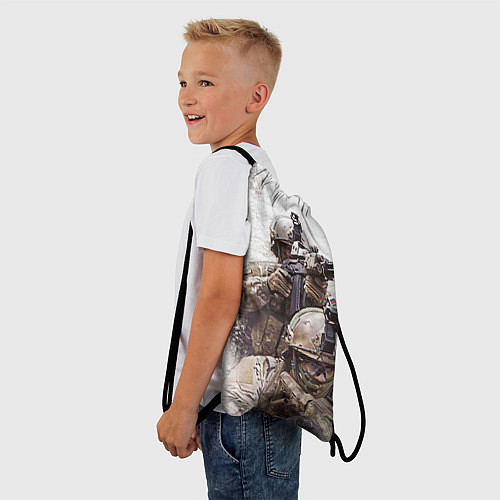 Мешок для обуви ФСБ Альфа / 3D-принт – фото 3