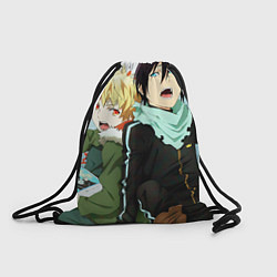 Рюкзак-мешок Бездомный бог, цвет: 3D-принт