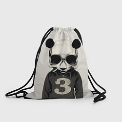 Рюкзак-мешок Скелет панды, цвет: 3D-принт