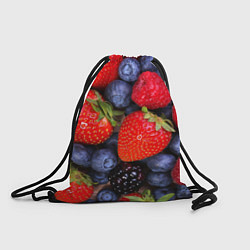 Рюкзак-мешок Berries, цвет: 3D-принт