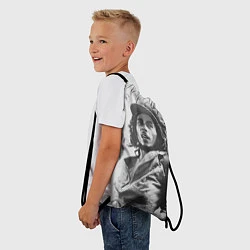 Рюкзак-мешок Молодой Боб Марли, цвет: 3D-принт — фото 2