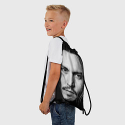Рюкзак-мешок Джонни Депп, цвет: 3D-принт — фото 2