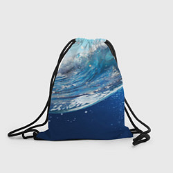 Рюкзак-мешок Стихия воды, цвет: 3D-принт