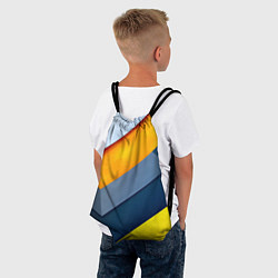 Рюкзак-мешок Геометрия, цвет: 3D-принт — фото 2