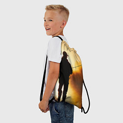 Рюкзак-мешок Вечерний рыбак, цвет: 3D-принт — фото 2