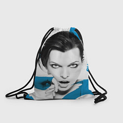 Рюкзак-мешок Милла Йовович, цвет: 3D-принт