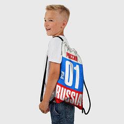 Рюкзак-мешок Russia: from 01, цвет: 3D-принт — фото 2