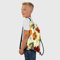 Рюкзак-мешок Осень, цвет: 3D-принт — фото 2