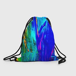 Рюкзак-мешок Разводы красок, цвет: 3D-принт