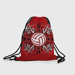 Рюкзак-мешок Волейбол 34, цвет: 3D-принт