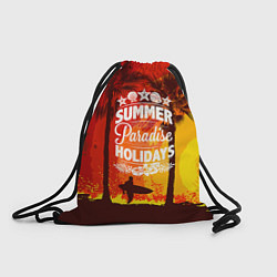 Рюкзак-мешок Summer Surf 2, цвет: 3D-принт