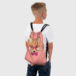 Рюкзак-мешок Умная лисичка, цвет: 3D-принт — фото 2