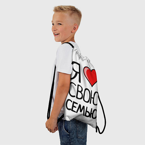 Мешок для обуви Family Look / 3D-принт – фото 3