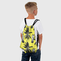 Рюкзак-мешок Ананасы 18, цвет: 3D-принт — фото 2