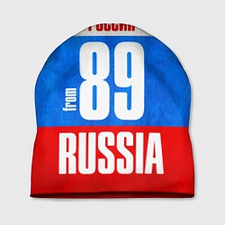 Шапка Russia: from 89, цвет: 3D-принт