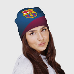 Шапка FCB Barcelona, цвет: 3D-принт — фото 2