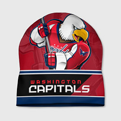 Шапка Washington Capitals цвета 3D-принт — фото 1