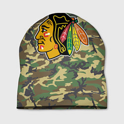 Шапка Blackhawks Camouflage, цвет: 3D-принт