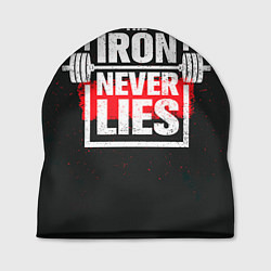 Шапка The iron never lies, цвет: 3D-принт