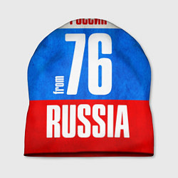 Шапка Russia: from 76, цвет: 3D-принт
