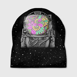 Шапка Цветочный астонавт, цвет: 3D-принт