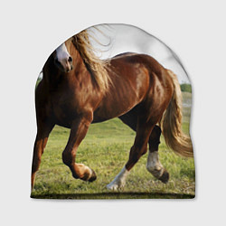 Шапка Бегущая лошадь, цвет: 3D-принт